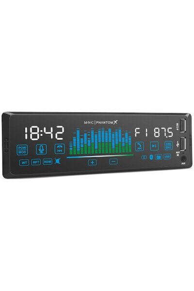 MNC Multimedia Player auto PhantomX 39752 1DIN,4 x 50 W - versiune gestuală, ...