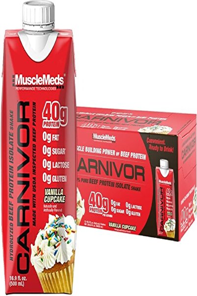 MuscleMeds Carnivor RTD 40g Isolate Protein, Muscle Building, Recovery 500 ml CHOCOLATE