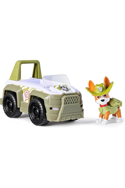 PAW PATROL , Jungle Jeep with Tracker Toy Figure (Basic Vehicle, 2025), Toy f...