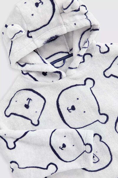 MOTHERCARE Grey Bear Fleece Hoodie