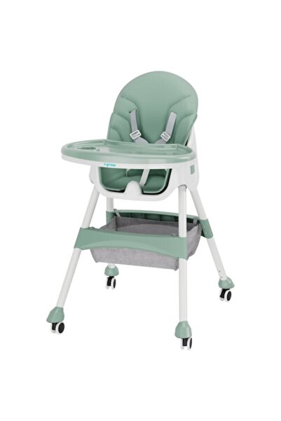 U-Grow Scaun de masa 2 in 1, pliabil, verde,