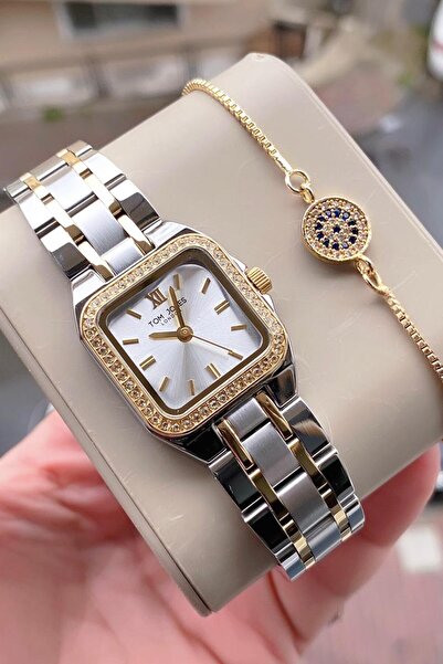 Tom Jones Kadın kol saati orjinal 3atm su gecirmez çelik 2yıl garantili faturalı bileklik hediyelidir