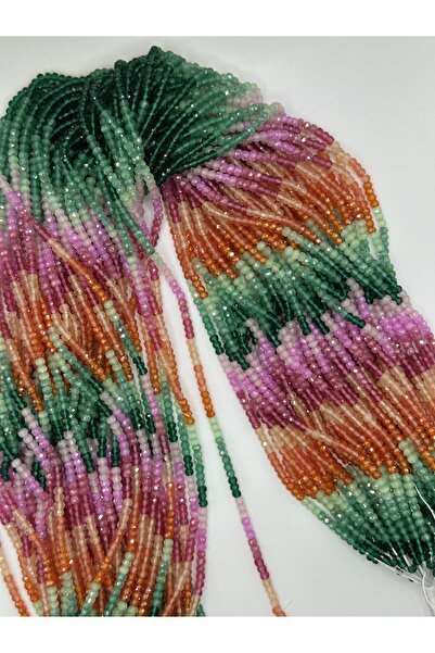 TURKMEN DOGAL TAS Üst kalite zirkon taşı dizi