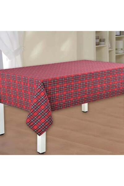 OEM Christmas Decorative Tablecloth, size 180 x 140 cm, Plaid model