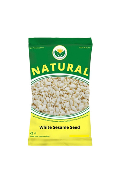 Natural بذور السمسم (الأبيض) 500 غرام × 6