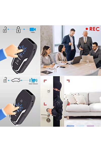 iUni Car Key with Spy Camera RMS25, 32GB, Full HD, Motion Detection, Photo, Video