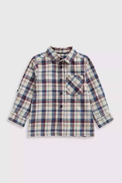 MOTHERCARE Brushed Check Shirt
