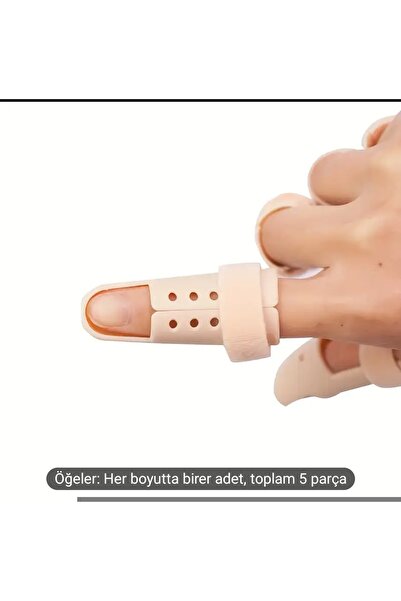 ORGANICYOU Anping 5Pcs Sunflower Seed Colorful Adjustable Finger Based Supports - Injury Support