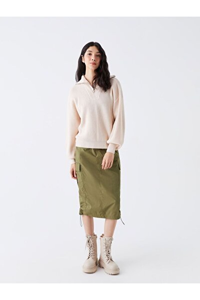 LC Waikiki Polo Neck Women's Knitwear Sweater