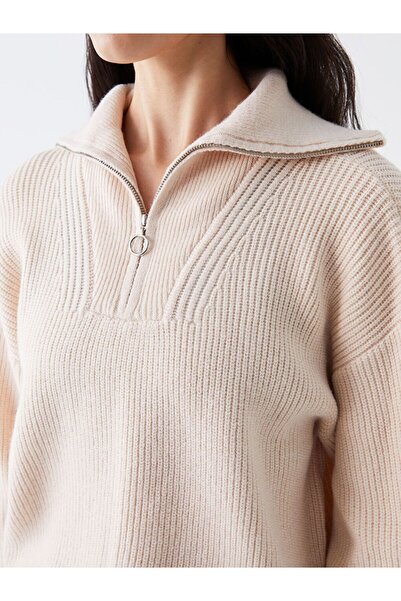 LC Waikiki Polo Neck Women's Knitwear Sweater