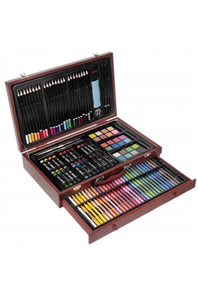 Zenuk Set de pictură și desen - 143 piese, profesional, creioane colorate, ac...