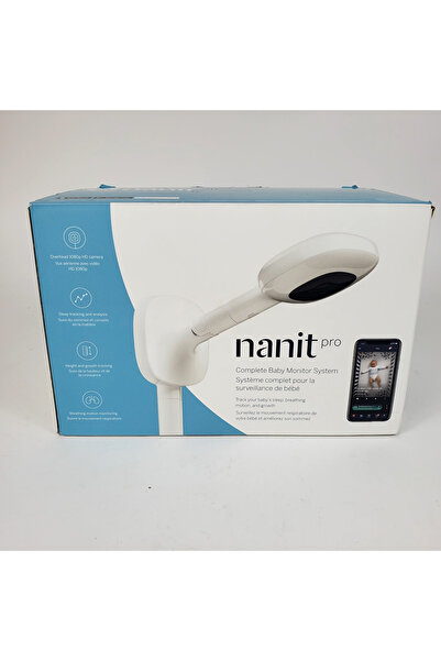 Nanit نظام مراقبة احترافي كامل - كاميرا عالية الدقة بتقنية Wi-Fi، وحامل مرن، ...