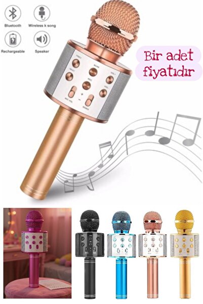 BYCEGU 31973 KABLOSUZ KARAOKE OYUN EĞLENCE SAATİ İÇİN MİKROFON BİR ADETTİR