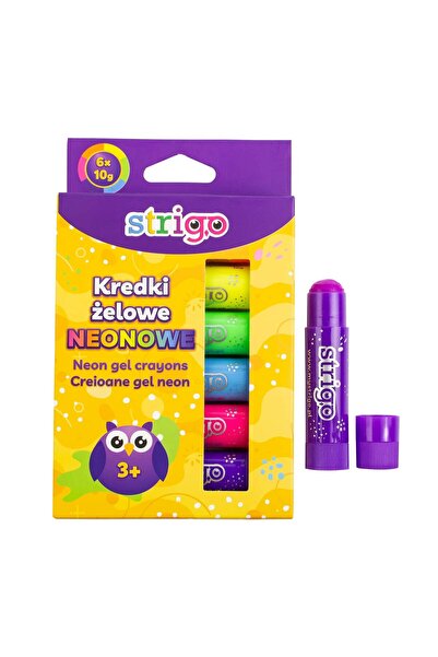 Strigo Gel pencil stick, 6 colors 10 g, neon SSC034