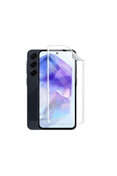 isag Folie de protectie ecran compatibila cu Samsung Galaxy A35 din silicon, TPU, Perfect fit, acopera to