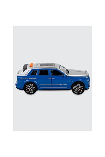 Vardem Friction Powered Sound and Light Model Car - D700-03 - Blue