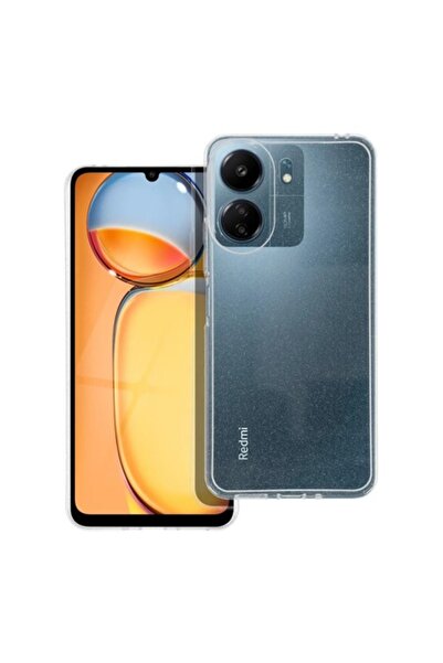 ALC MOBILE Husa compatibila cu Xiaomi Redmi 13c, Glitter ALC MOBILE, Transparent