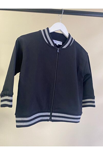 Markasız ucuz Zippered Boy's Cardigan