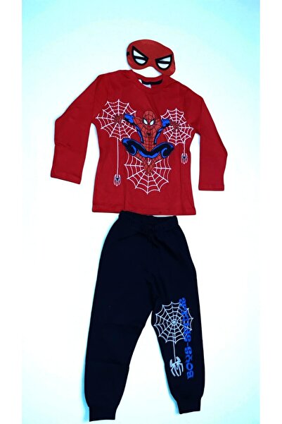 MİLAYS LİFE HOME COLLECTİON 100% Cotton 3-Piece Pajama Sets with Eye Mask Character Print for Children