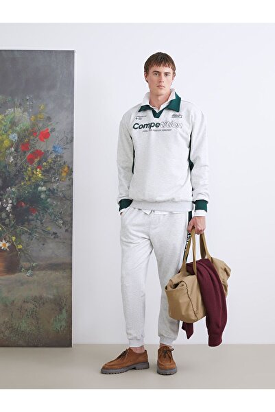 LC Waikiki Polo Neck Men's Sweatshirt