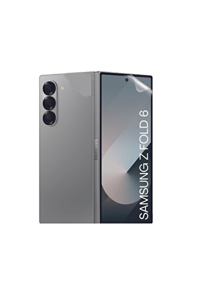 isag Folie de protectie ecran compatibila cu Samsung Galaxy Z Fold 6, Hydroge...