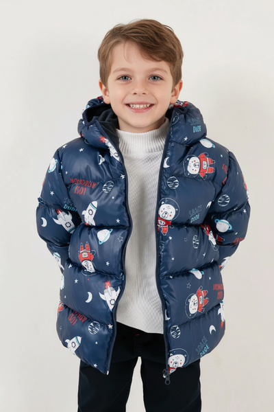 kinderos Çocuk İçi Polarlı Şişme Mont - 26K 1001