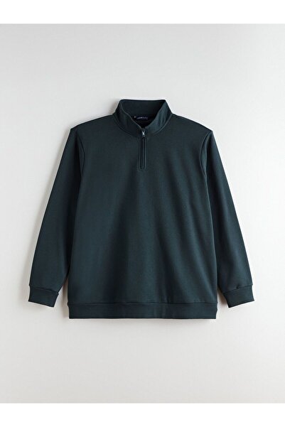 LC Waikiki Ανδρικό φούτερ μεγάλου μεγέθους ψηλός λαιμός