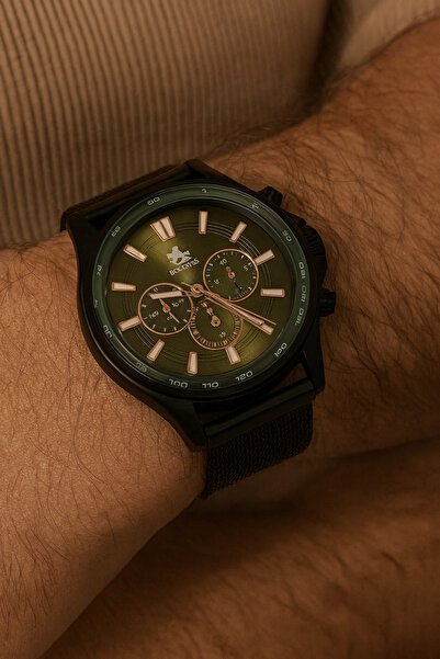 G Sport POLO Straw Magnet Cord Stylish Men's Wristwatch (Fits Any Wrist)