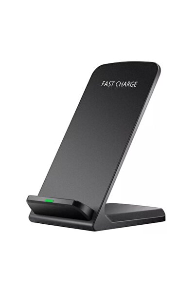 PlanetPhone Wireless Charger Quick Charge Stand - Universal Fast Charge, Black