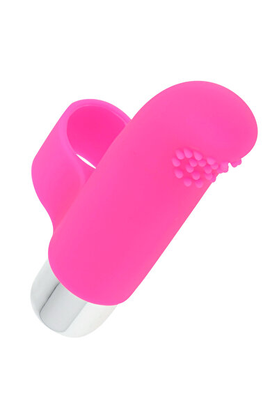 Ohmama - DEGETAR CU VIBRAȚIE TEXTURATĂ 8 CM