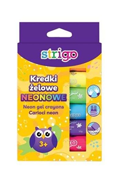 Strigo Gel pencil stick, 6 colors 10 g, neon SSC034