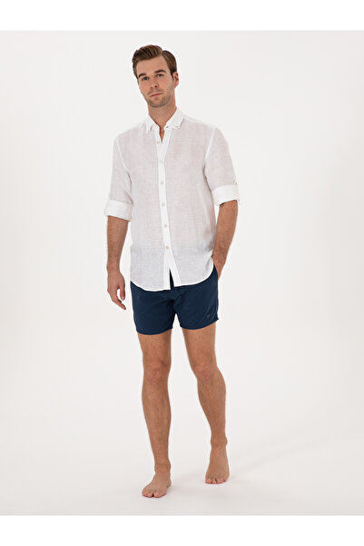 Cacharel Navy Blue Swim Shorts 50302447-Vr033