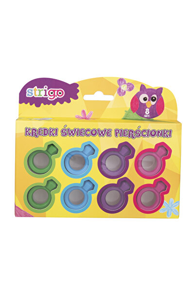 Strigo Rings wax crayons, 4 colors SSC044