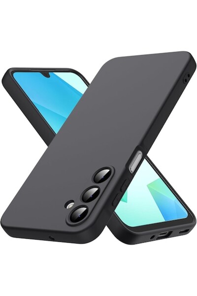 ALC MOBILE Husa Compatibila cu Samsung Galaxy A17, TPU Negru, Slim Soft Touch...