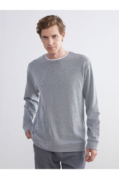 LC Waikiki LCW ECO guler rotund Hanorac pentru bărbați tricou