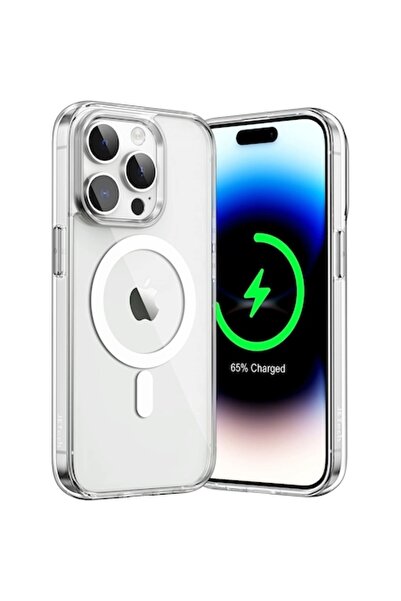 isag Husa din silicon de tip MagSafe compatibila cu iPhone 15 Pro, ISAG®, pro...