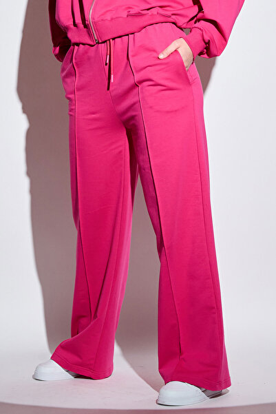 HANIQA Φαρδιά φούτερ με φαρδύ πόδι |   Π3010