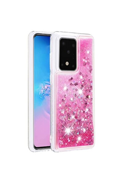 PlanetPhone Husă de telefon cu sclipici lichid pentru Samsung Galaxy S20 Ultr...