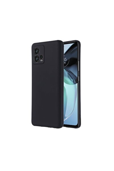 isag Husa protectie compatibila cu Motorola Moto g72, slim, silicon Negru, interior din microfibra, prote