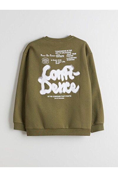 LC Waikiki Crew Neck Printed Boys' Sweatshirt