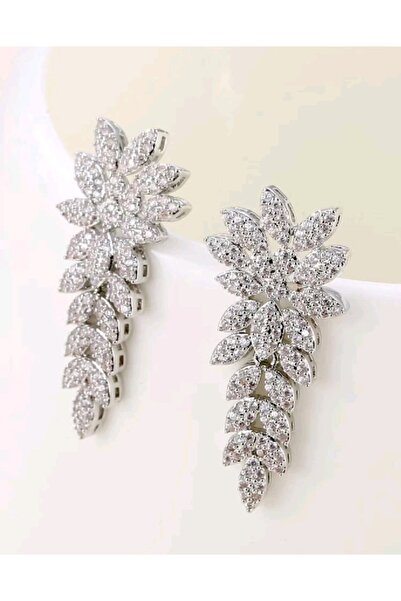 ACCESORİOS Cercei eleganți cu zirconiu strălucitor