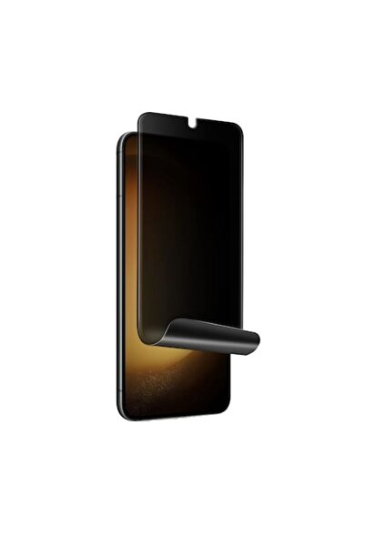 isag Folie de protectie ecran compatibila cu Samsung Galaxy S25, Privacy Hydr...