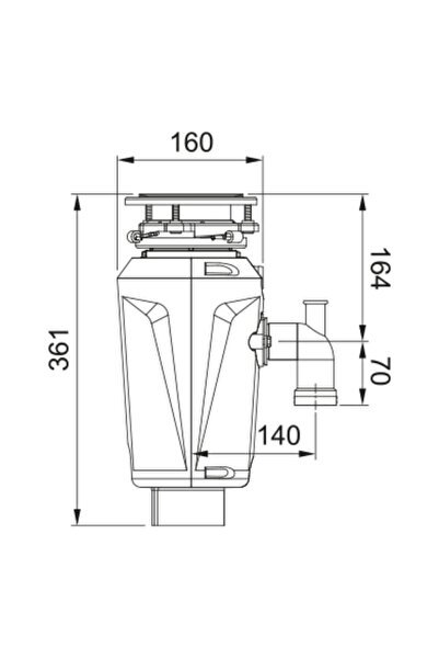 Franke Slim 50 Garbage Disposal