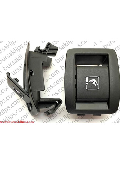 bursaklips غطاء مقعد خلفي ISOFIX لسيارات رينو كليو 5 وأوسترال - 83E26832R (قط...