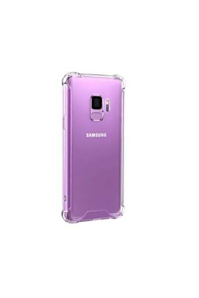 PlanetPhone Husa pentru Samsung S9, antisoc, transparentă din silicon, colțuri întărite, antiderapanta