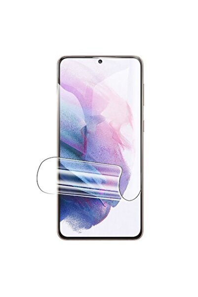 isag Folie de protectie ecran din silicon, TPU, Perfect fit, compatibila cu Samsung Galaxy S21, acopera t