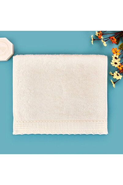 Evidea Prosop de mână croșetat Soft French Cottage - Ecru - 30x50 cm