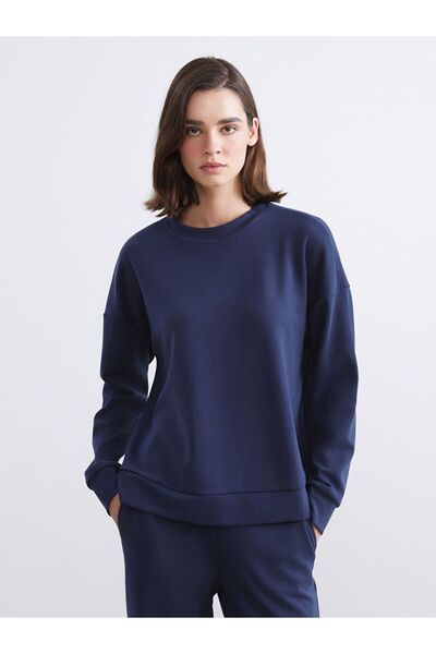 LC Waikiki LCW Vision Modal Blended supradimensionat pentru femei Swea tricou