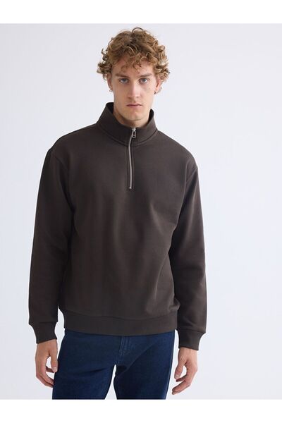 LC Waikiki Xside Stand Collar Men's Sweatshirt