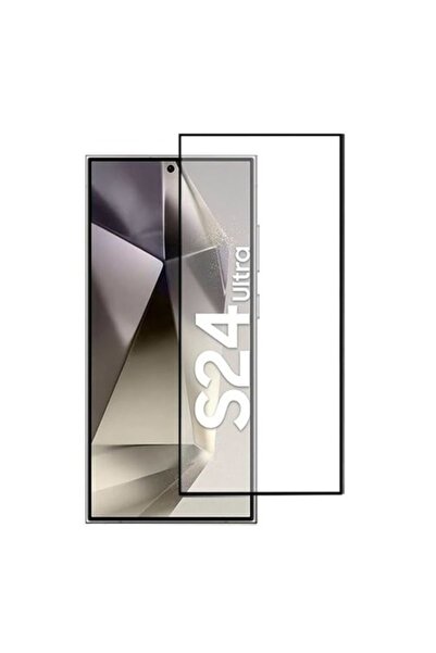 isag Folie protectie din sticla, compatibila cu Samsung Galaxy S24 Ultra, cu ...